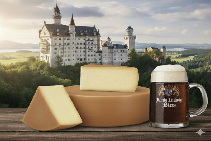 König Ludwig-Käse m. Dunkelbier