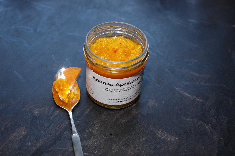 NEU !!!! Ananas-Aprikosen-Chutney Hausgemacht
