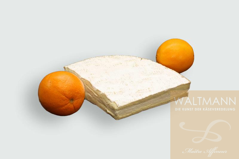  NEU ! NEU ! 2.Brie de Meaux fermier mit Orangenlikör und Orangenzesten verfeinert
