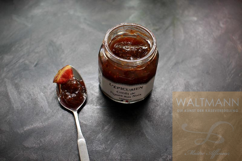 Feigen Chutney mit Walnuss (neuer Hersteller, etwas süßer)!